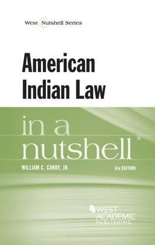American Indian Law in a Nutshell