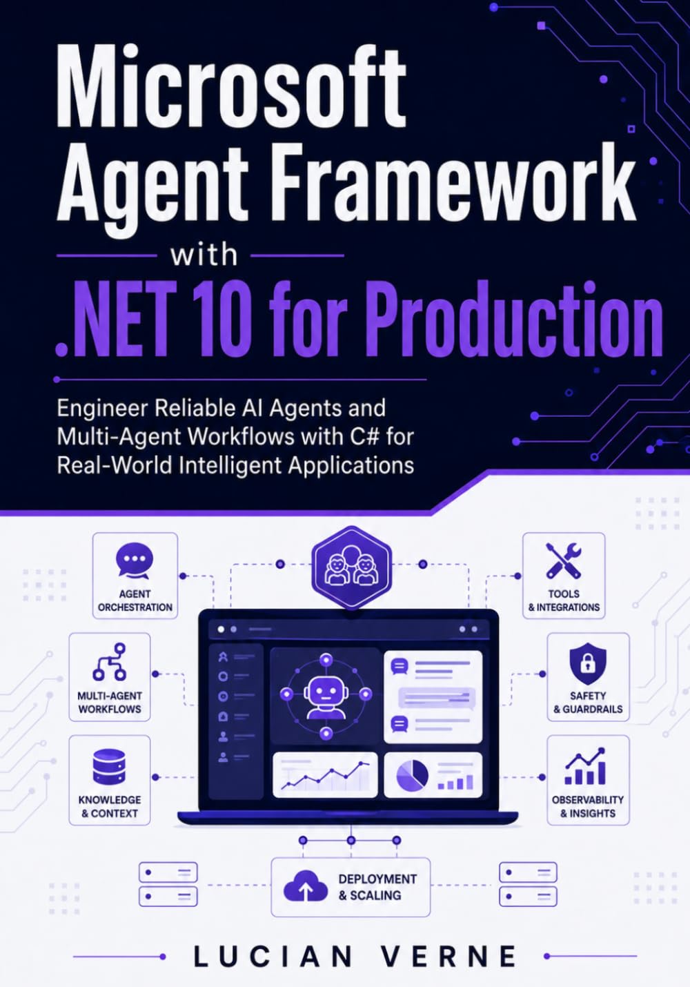 Microsoft Agent Framework with .NET 10 for Production: Engineer Reliable AI Agents and Multi-Agent Workflows with C# for Real-World Intelligent ... AI Agents with Microsoft Agent Framework)