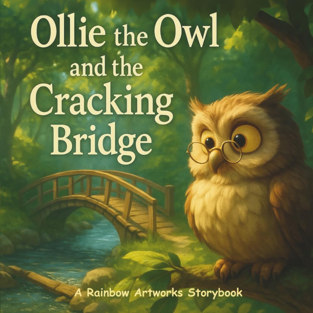 Ollie the Owl and the Cracking Bridge: A Story of Quiet Courage and Observation (Moral Stories for Kids)