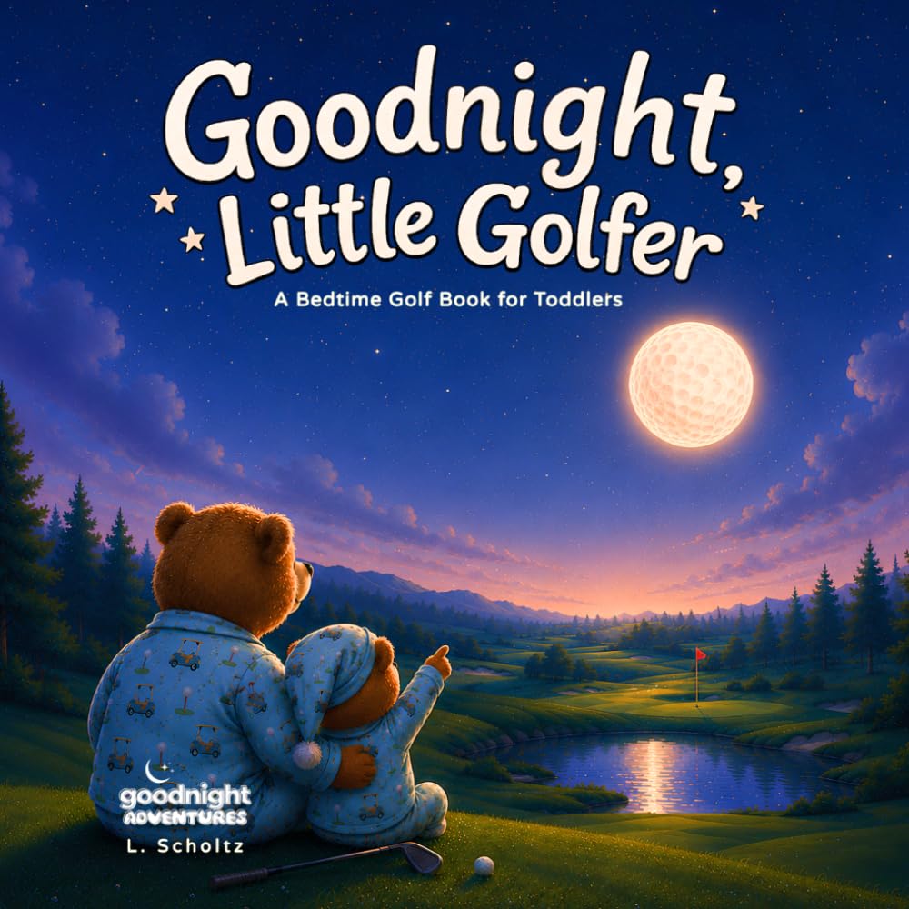 Goodnight, Little Golfer: A Bedtime Golf Book for Toddlers and Little Kids (Goodnight Adventures)