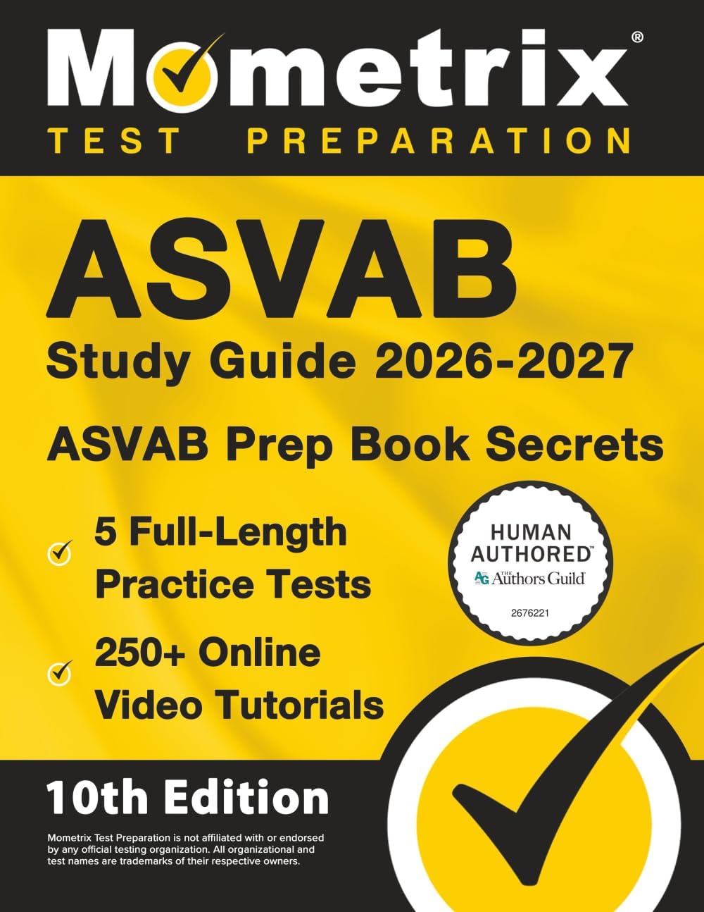 ASVAB Study Guide 2026-2027 - 5 Full-Length Practice Tests, 250+ Online Video Tutorials, ASVAB Prep Book Secrets: [10th Edition]