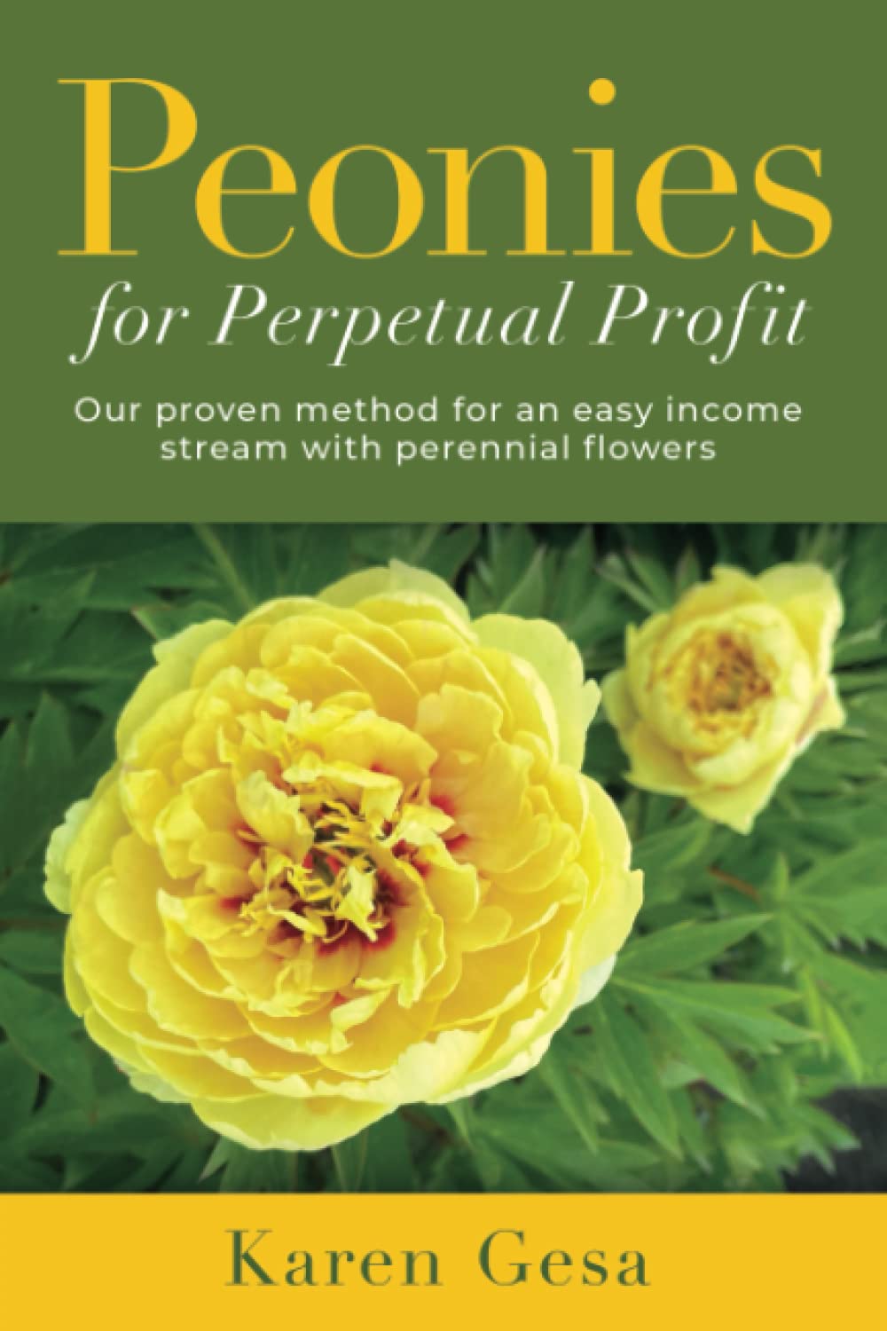 Peonies for Perpetual Profit: Our proven method for an easy income stream with perennial flowers