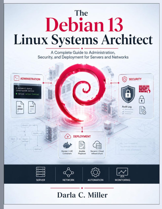 The Debian 13 Linux Systems Architect: A Complete Guide to Administration, Security, and Deployment for Servers and Networks (The Modern Engineer's Library)