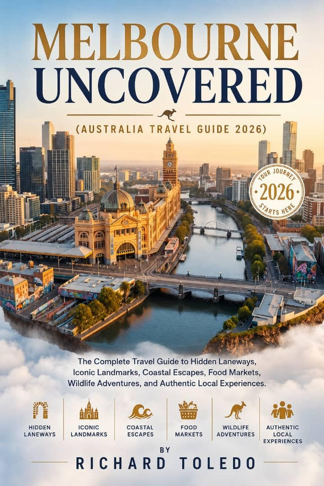 MELBOURNE UNCOVERED (AUSTRALIA TRAVEL GUIDE 2026) : The Complete Travel Guide to Hidden Laneways, Iconic Landmarks, Coastal Escapes, Food Markets, Wildlife Adventures, and Authentic Local Experiences