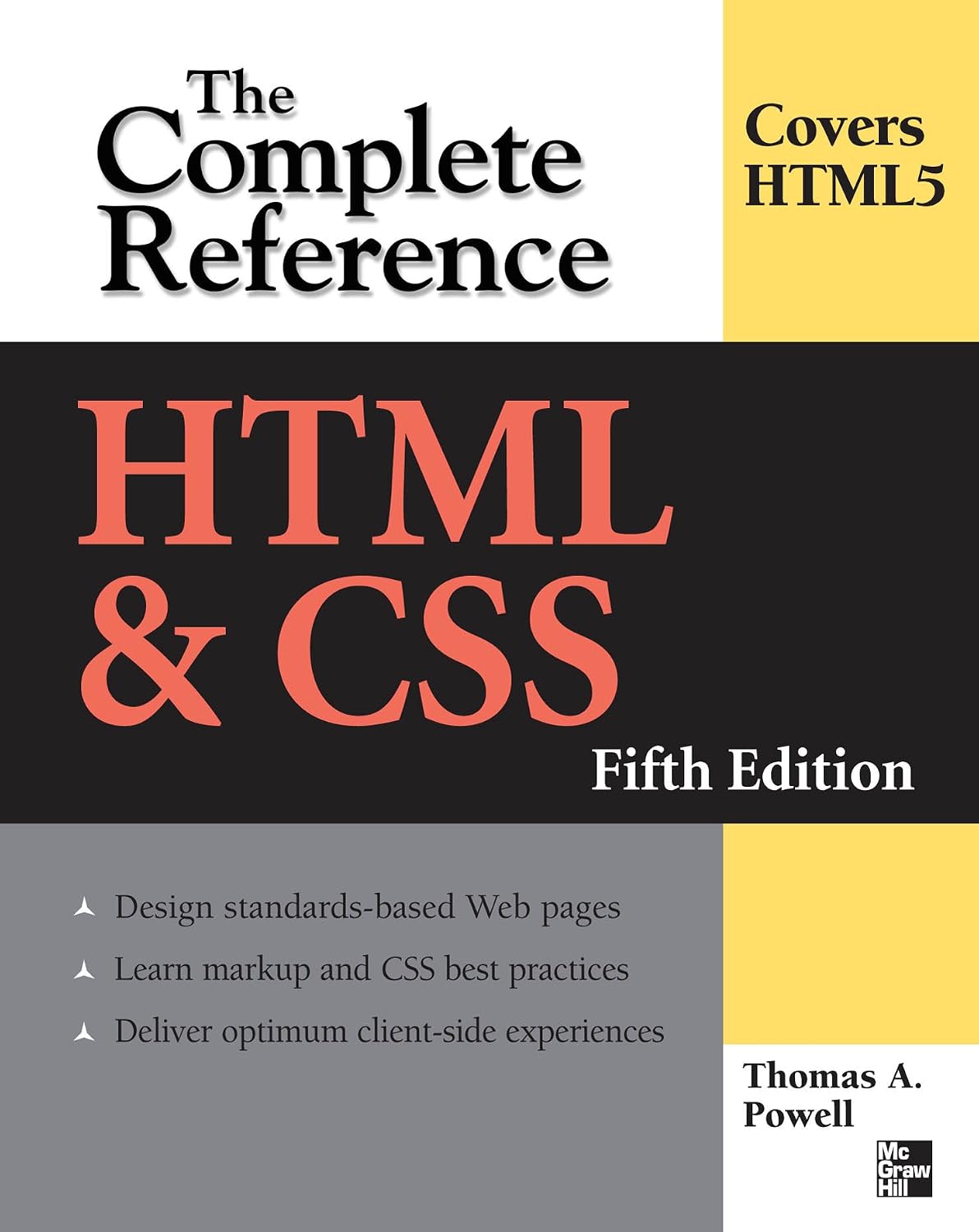 HTML & CSS: The Complete Reference, Fifth Edition (Complete Reference Series)