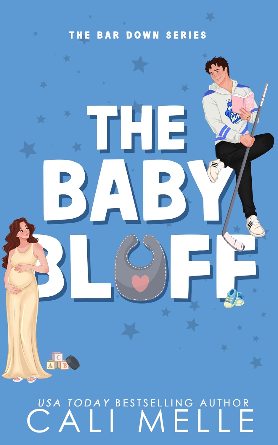 The Baby Bluff: A Fake Dating Hockey Romance (Bar Down Series Book 2)