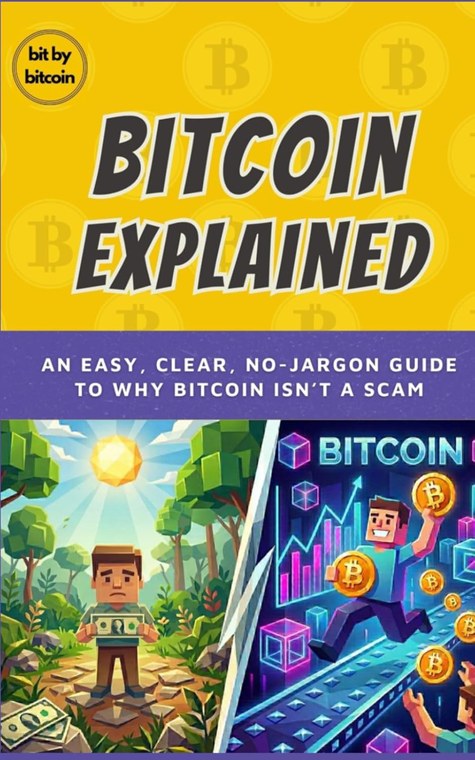 Bitcoin, Explained Without the Brain Melt: An easy, clear, no-jargon guide to why Bitcoin isn’t a scam (Learning How Bitcoin Works)