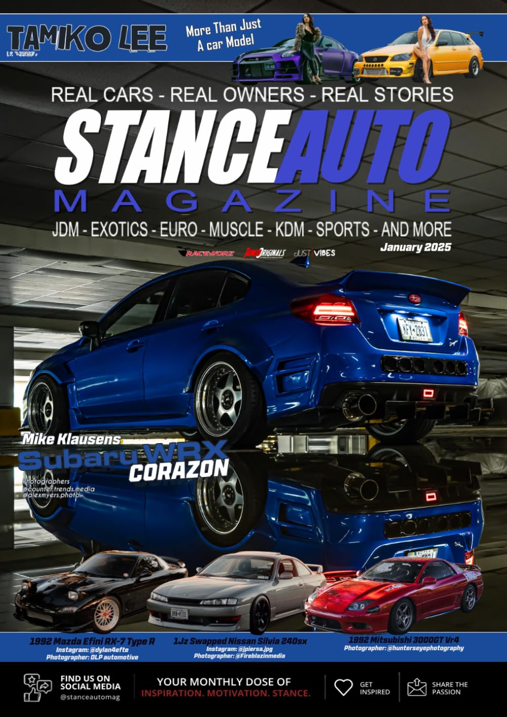 Stance Auto Magazine January 2025: Modified Show Cars From Around The World (Stance Auto Magazine: 2025 Monthly Collection)
