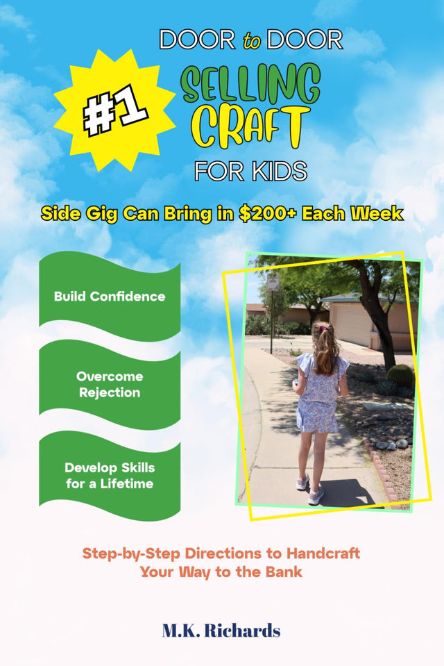 #1 Door to Door Selling Craft for Kids: Side Gig Can Bring in $200+ Each Week