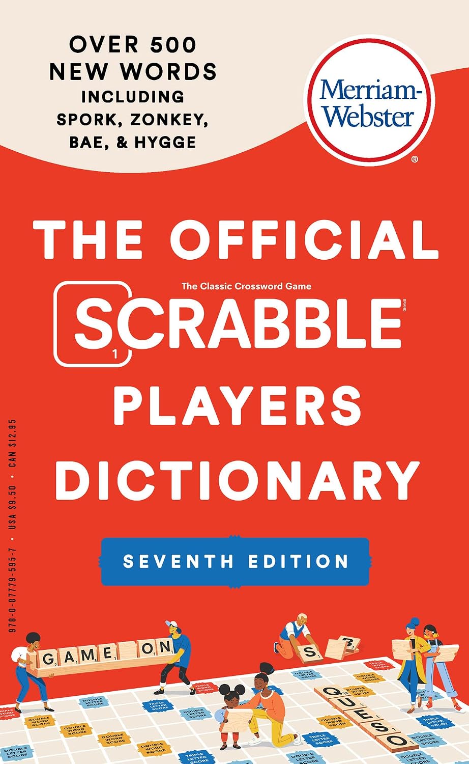 The Official SCRABBLE Players Dictionary, 7th Ed., - Great Gift for SCRABBLE Lovers, Mass Market Paperback