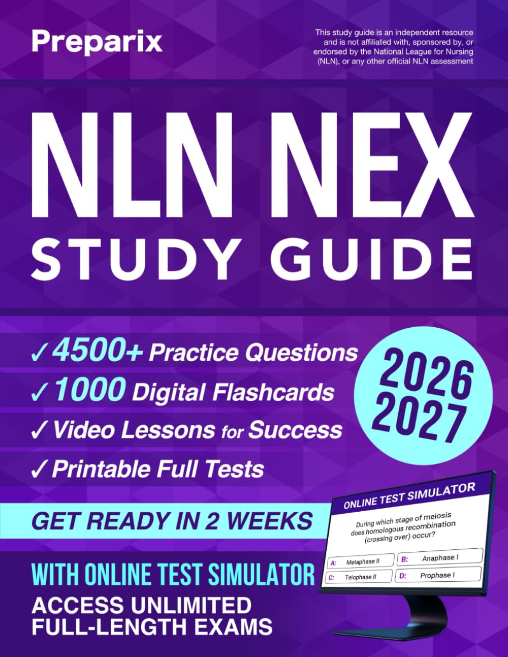 NLN NEX Study Guide: Your Updated NLN Outline Companion for Smarter Studying, Higher Confidence, and Strong Verbal, Math & Science Foundations