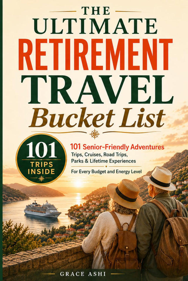 The Ultimate Retirement Travel Bucket List: 101 Senior-Friendly Trips, Cruises, Road Trips, National Parks & Once-in-a-Lifetime Adventures for Every Budget, Pace & Ability