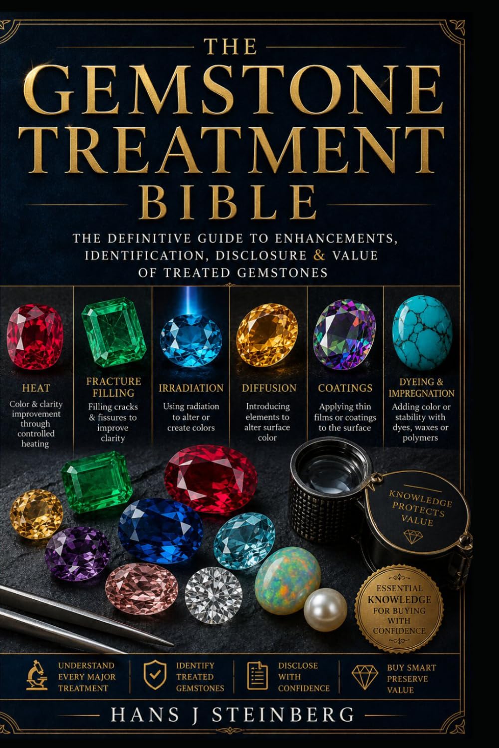 The Gemstone Treatment Bible: The Definitive Guide to Gemstone Treatments, Enhancements, Identification, Disclosure, and Value (Complete Gemology Course Encyclopedia)