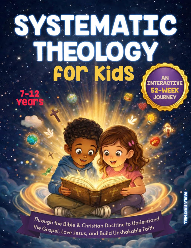 Systematic Theology for Kids: An Interactive 52-Week Journey Through the Bible & Christian Doctrine to Understand the Gospel, Love Jesus, and Build Unshakable Faith