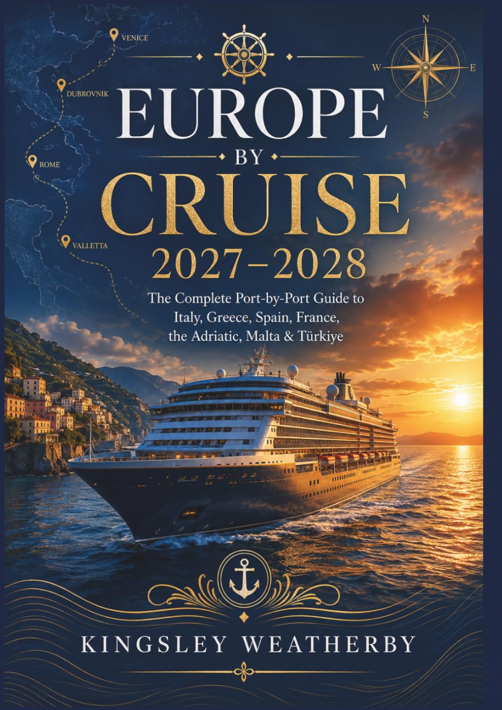 EUROPE BY CRUISE 2027–2028: The Complete Port-by-Port Guide to Italy, Greece, Spain, France, the Adriatic, Malta & Türkiye