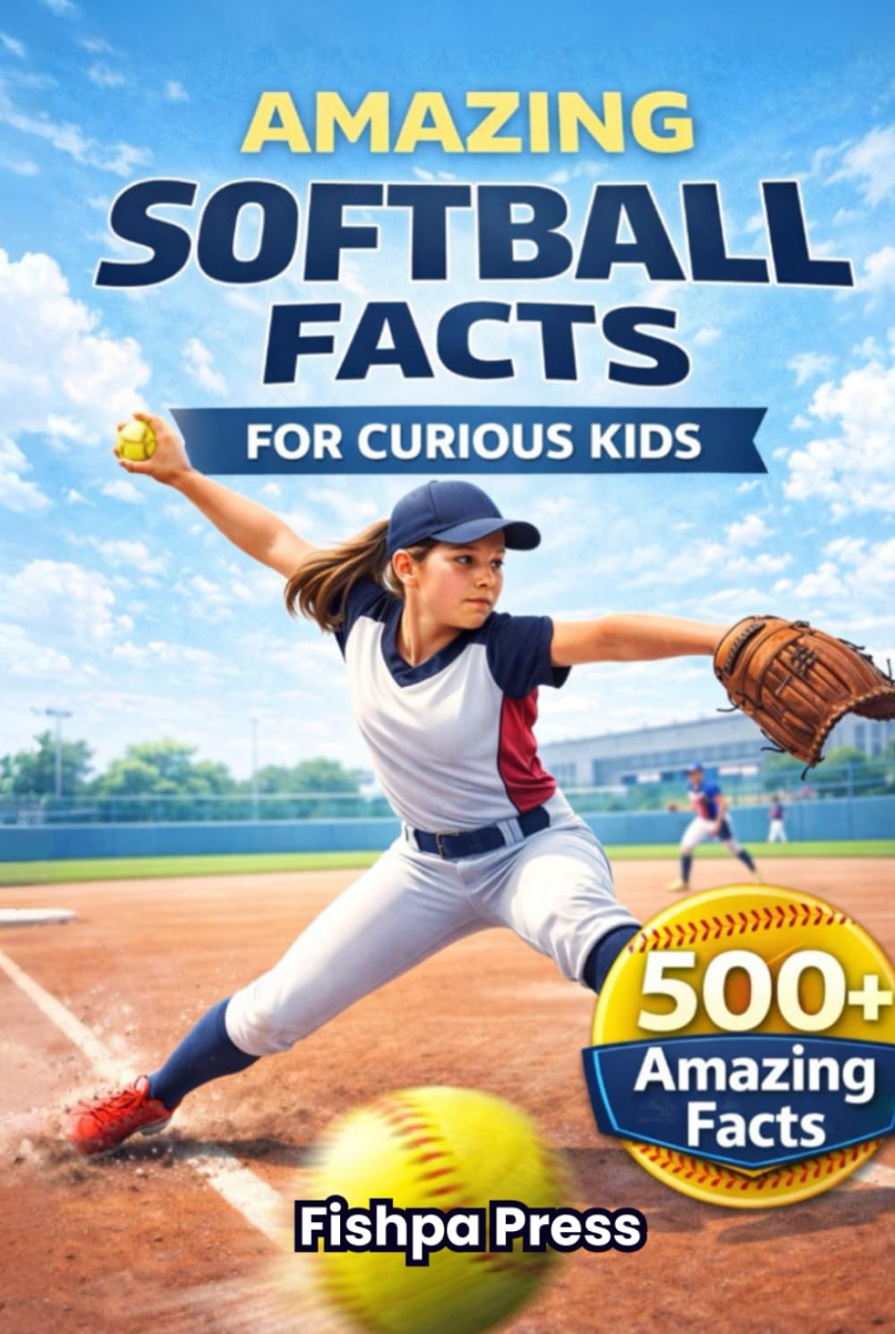 Amazing Softball Facts For Curious Kids: 500+ Incredible Fastpitch Softball Facts About Pitching, Hitting, Rules, History, Championships & Youth Girls Softball for Ages 8–14