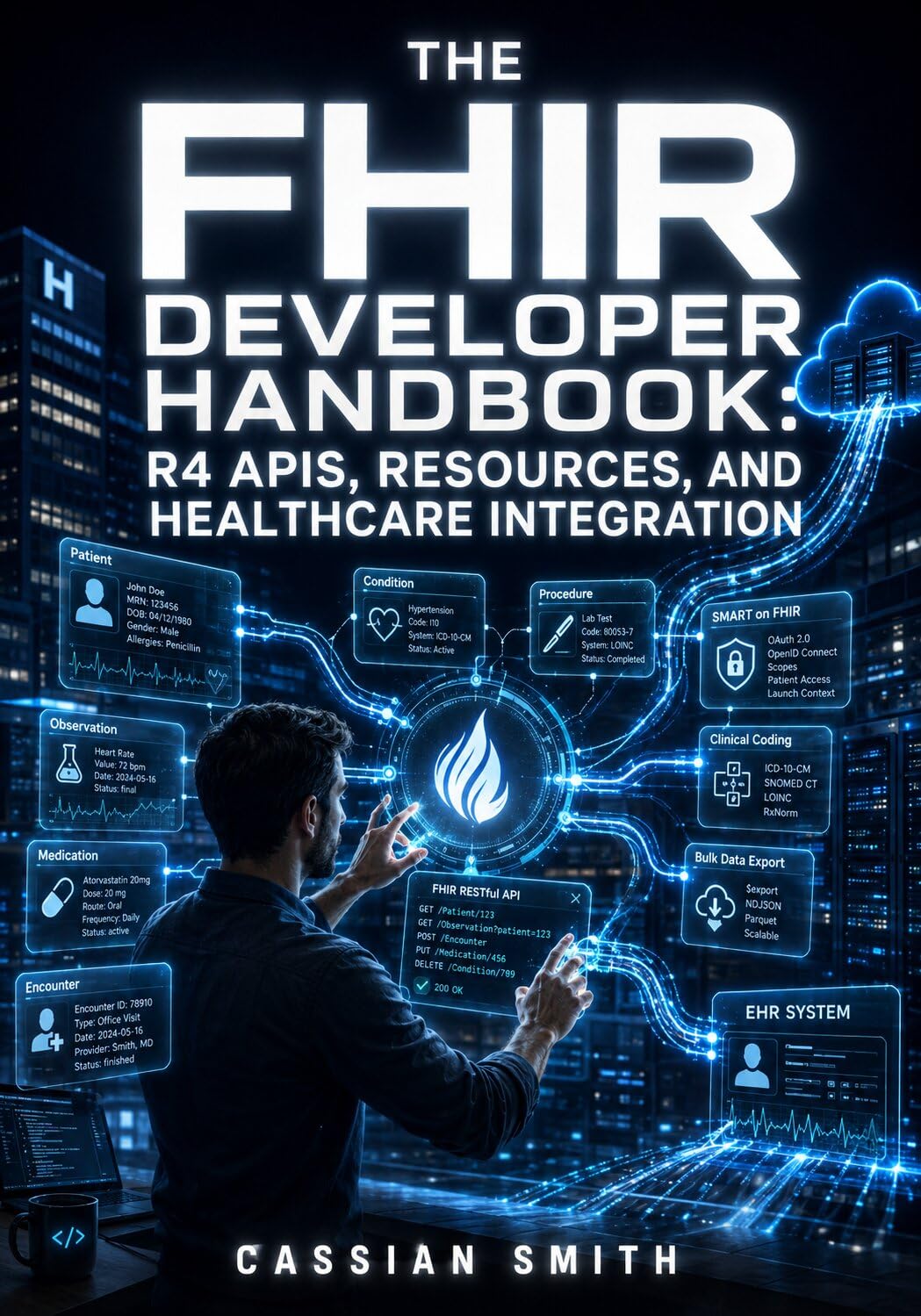 THE FHIR DEVELOPER HANDBOOK: R4 APIS, RESOURCES, AND HEALTHCARE INTEGRATION: RESTful FHIR APIs, Patient Resources, Bulk Data Export, Clinical Coding, and EHR Integration with Epic and Cerner