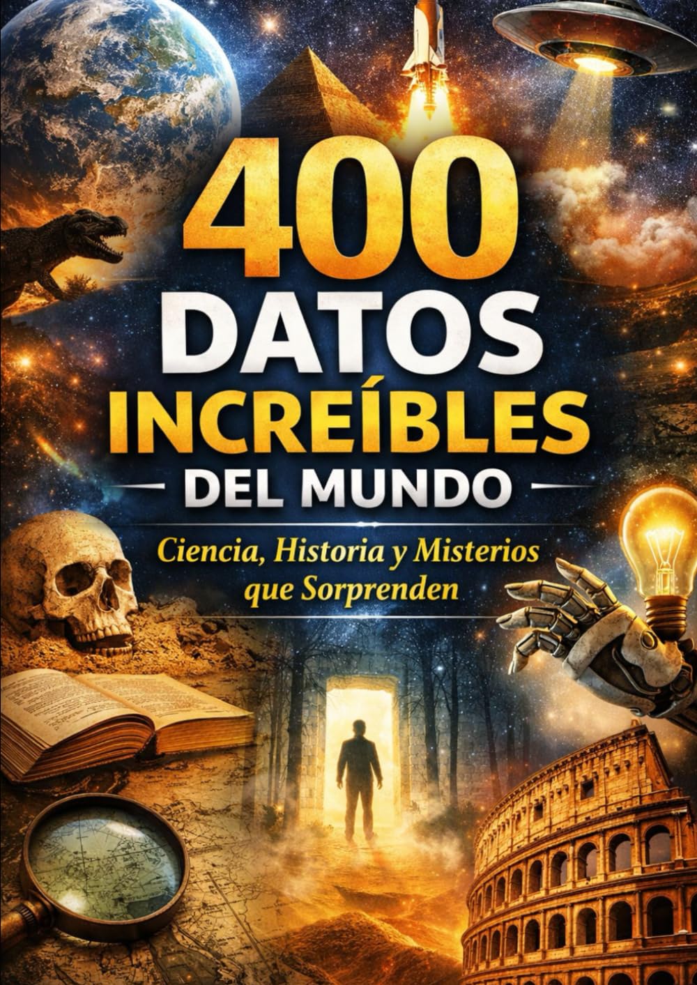 400 Datos Increíbles del Mundo: Ciencia, Historia y Misterios que Sorprenden (Spanish Edition)