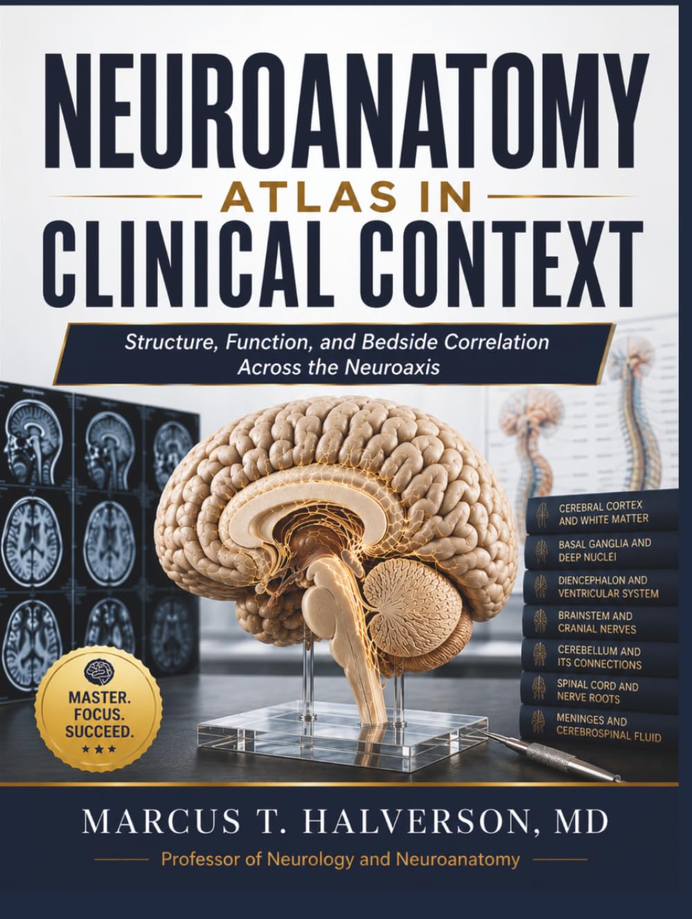 NEUROANATOMY ATLAS IN CLINICAL CONTEXT: Structure, Function, and Bedside Correlation Across the Neuroaxis (NeuroVertex Library)