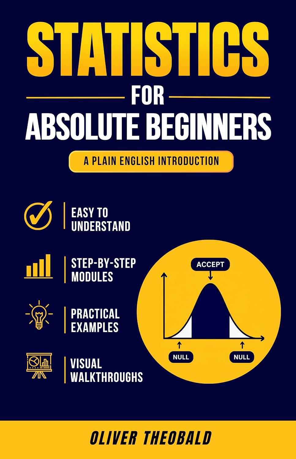 Statistics for Absolute Beginners (Second Edition) (Learn Statistics & Probability Books for Beginners)