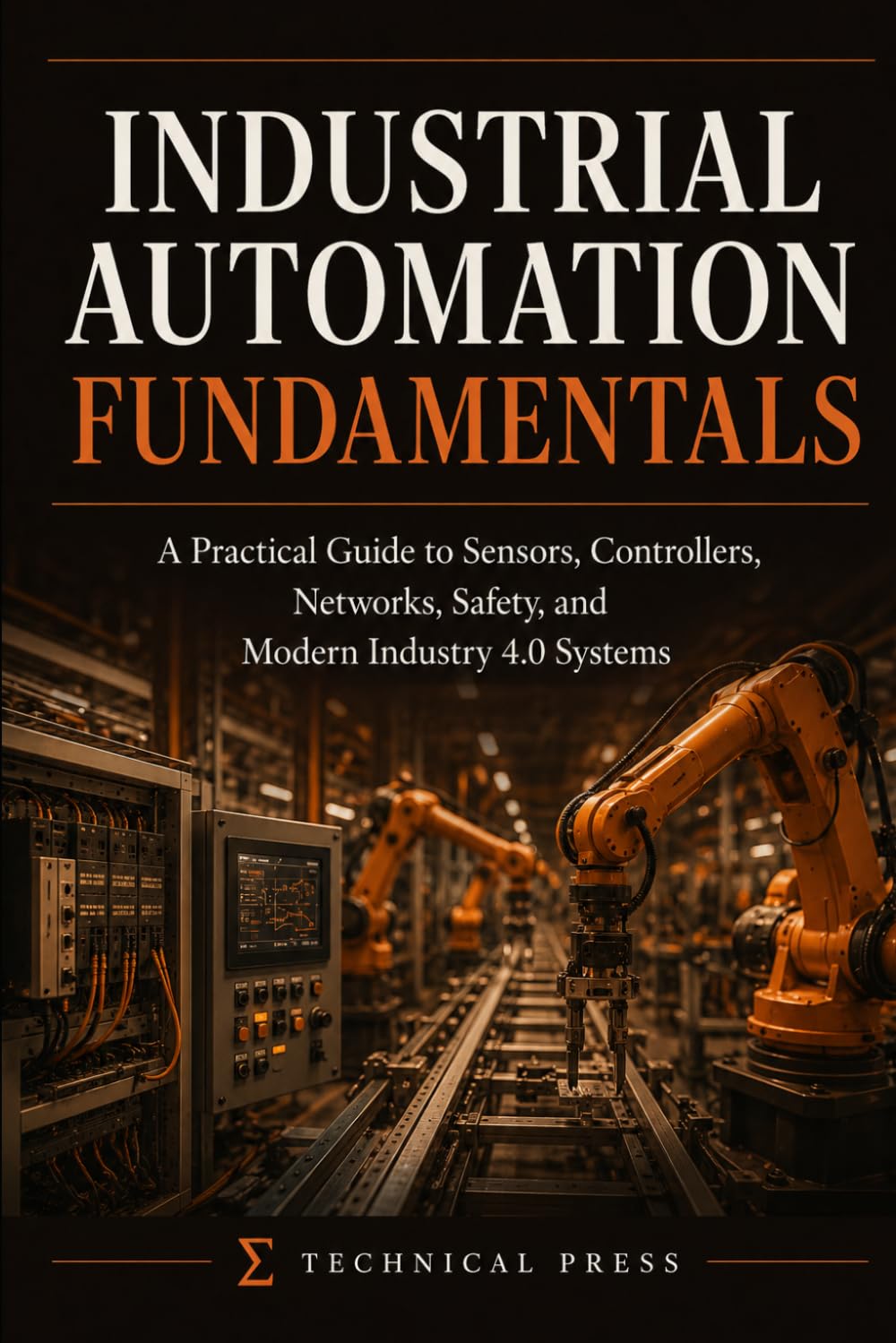 Industrial Automation Fundamentals: A Practical Guide to Sensors, Controllers, Networks, Safety, and Modern Industry 4.0 Systems