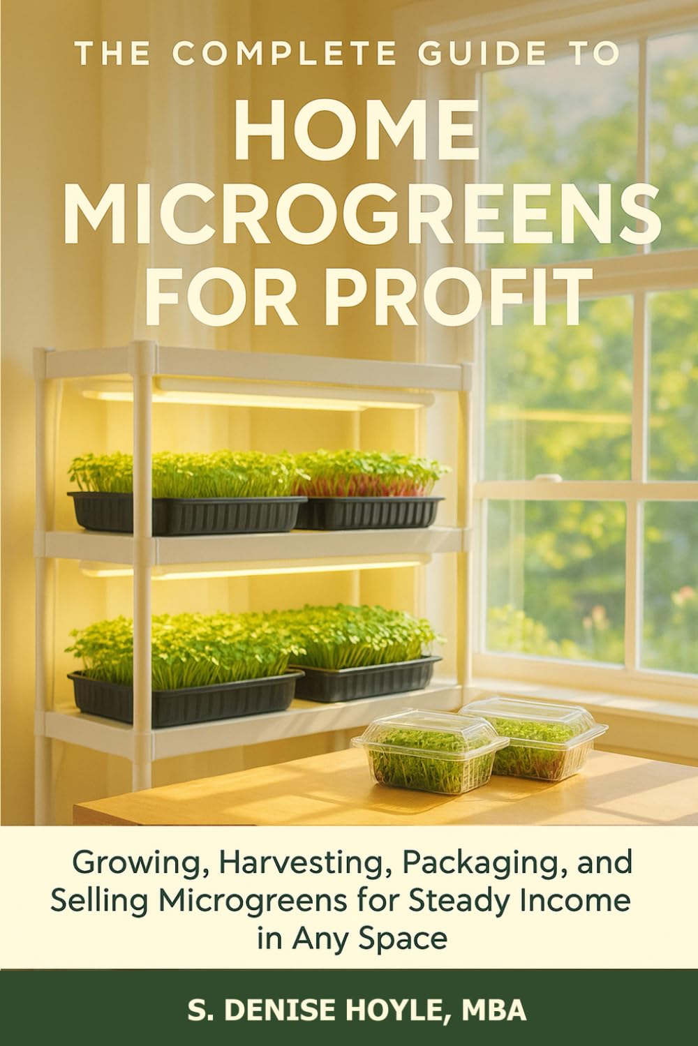 The Complete Guide to Home Microgreens for Profit: Growing, Harvesting, Packaging, and Selling Microgreens for Steady Income in Any Space