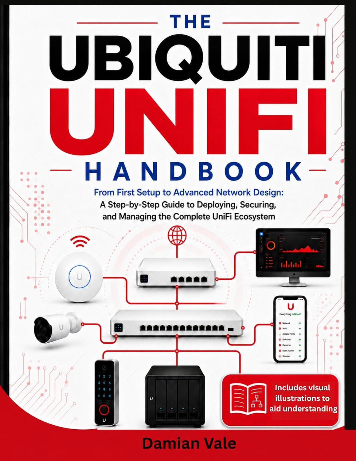 THE UBIQUITI UNIFI HANDBOOK: From First Setup to Advanced Network Design: A Step-by-Step Guide to Deploying, Securing, and Managing the Complete UniFi Ecosystem