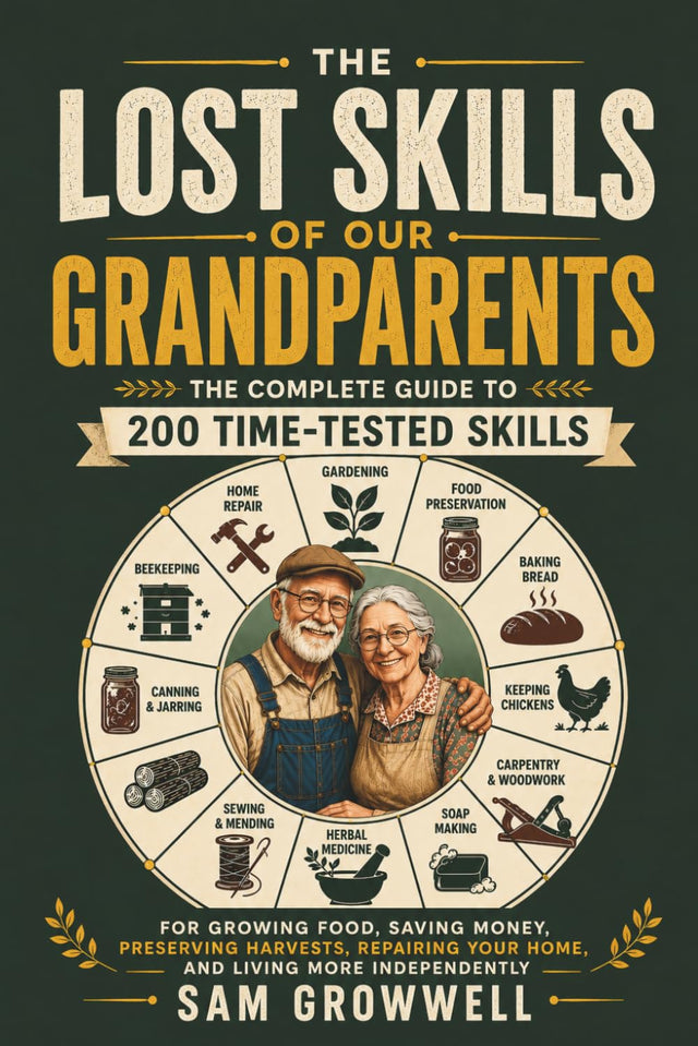 The Lost Skills of Our Grandparents: The Complete Guide to 200 Time-Tested Skills for Growing Food, Saving Money, Preserving Harvests, Repairing Your Home, and Living More Independently