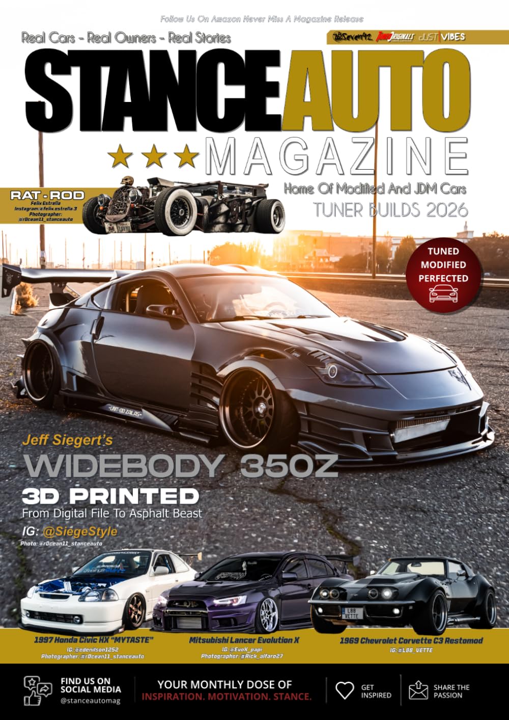 Stance Auto Magazine Tuner Builds 2026: JDM and Tuner cars from Stance Auto's Community (Stance Auto Magazine 2026 Series)