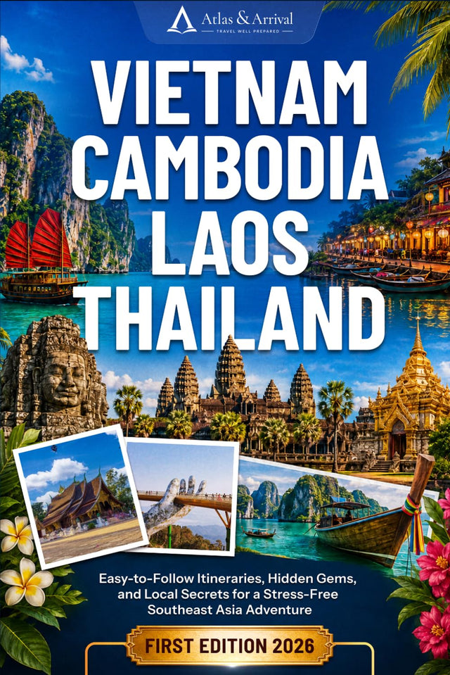 Vietnam, Cambodia, Laos & Thailand: Easy-to-Follow Itineraries, Hidden Gems, and Local Secrets for a Stress-Free Southeast Asia Adventure