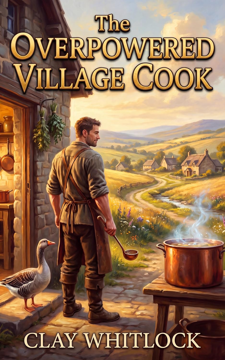The Overpowered Village Cook: A Cozy Slice-of-Life Crafting LitRPG (The Copper Ladle Book 1)
