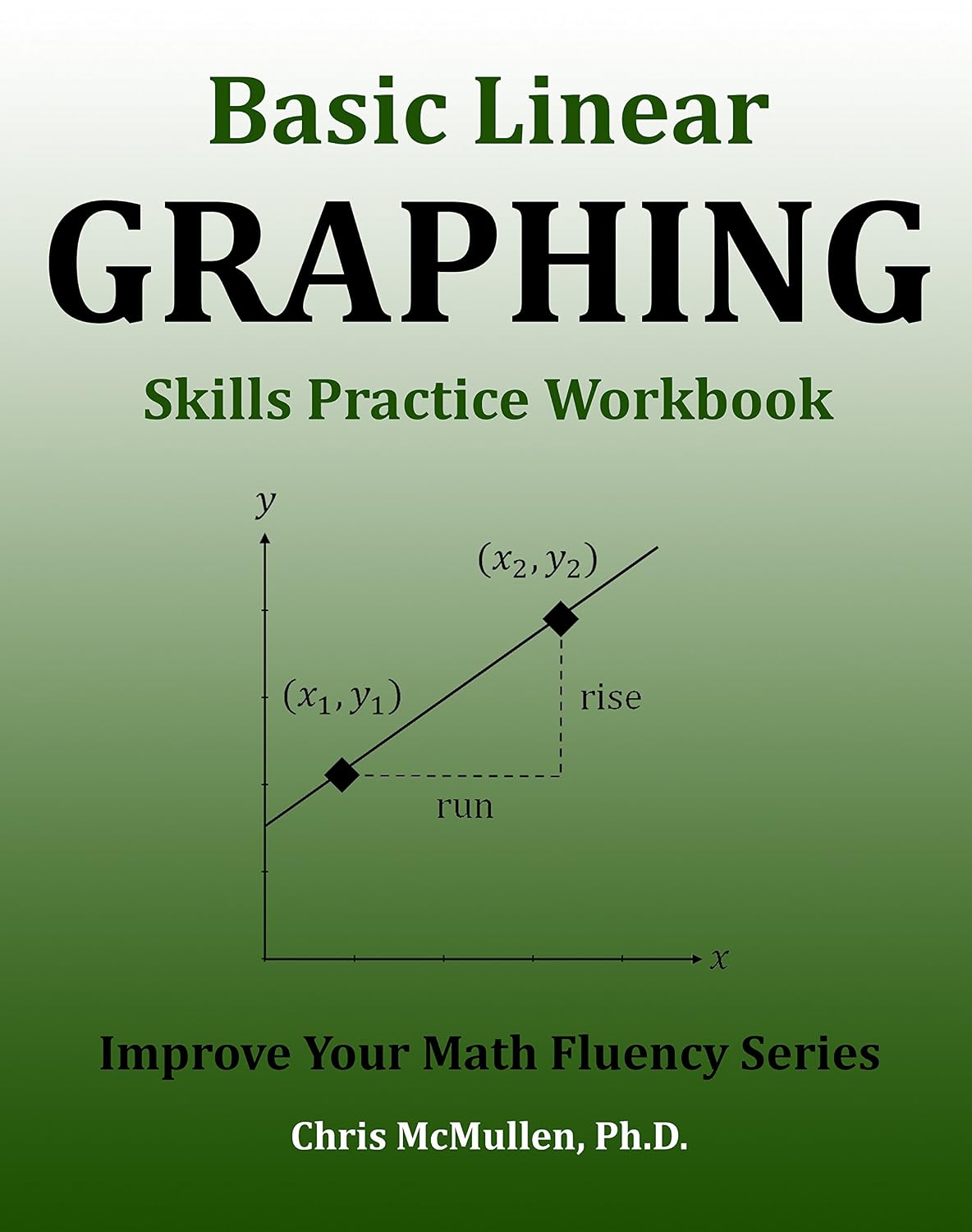Basic Linear Graphing Skills Practice Workbook: Plotting Points, Straight Lines, Slope, y-Intercept & More (Improve Your Math Fluency)