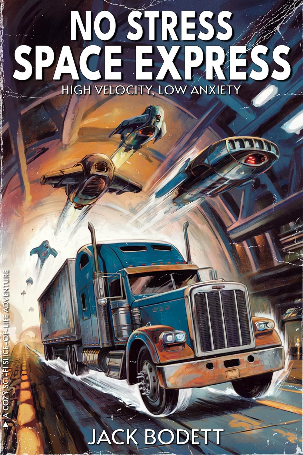 No Stress Space Express: A Cozy, Low-Stakes, Slice-of-Life Science Fiction Adventure