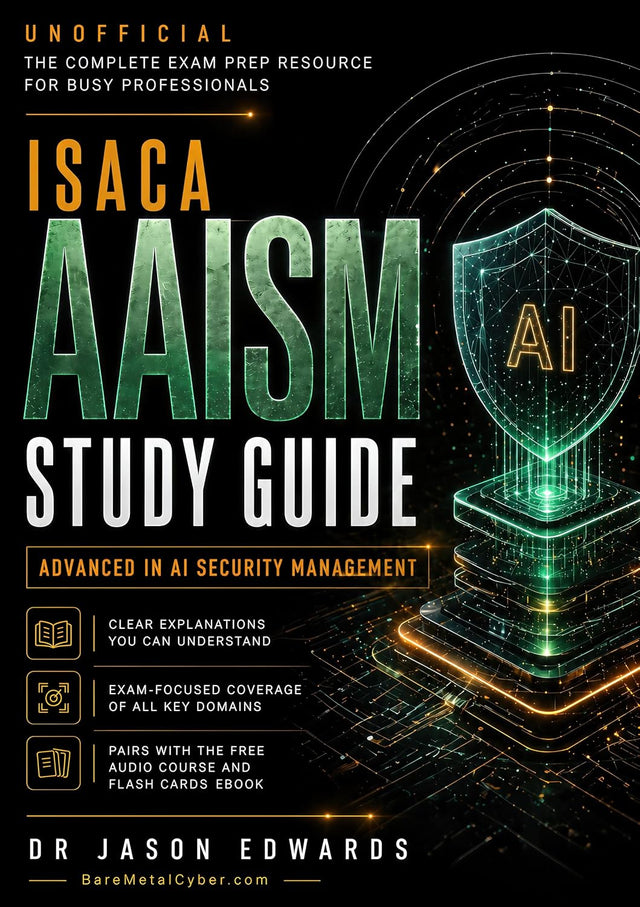 AAISM For Busy People: The Busy Professionals Playbook for Passing the ISACA AAISM Exam (Bare Metal Cyber Study Guides)