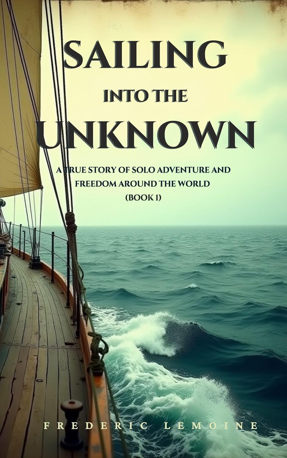 Sailing into the Unknown: A True Story of Solo Adventure and Freedom Around the World (Book 1)