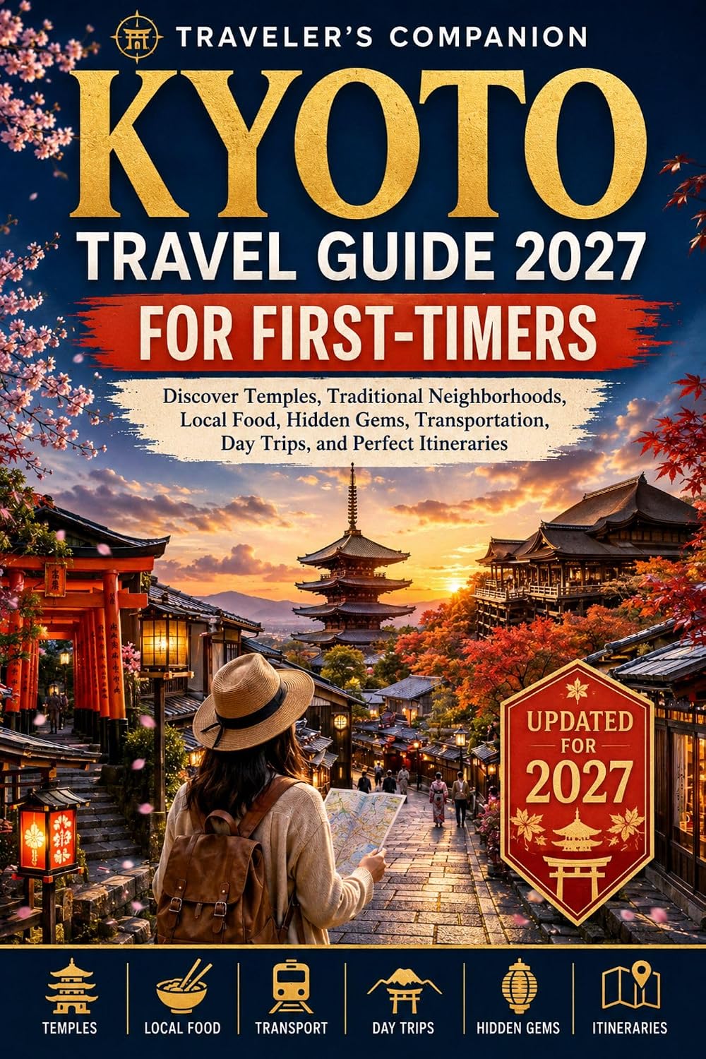 Kyoto Travel Guide 2027 For First-Timers: Discover Temples, Traditional Neighborhoods, Local Food, Hidden Gems, Transportation, Day Trips, and PerfectItineraries
