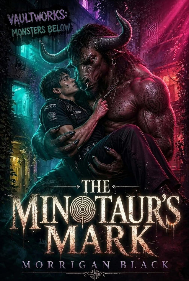 The Minotaur's Mark: MM Monster Romance (Vaultworks: Monsters Below Book 1)