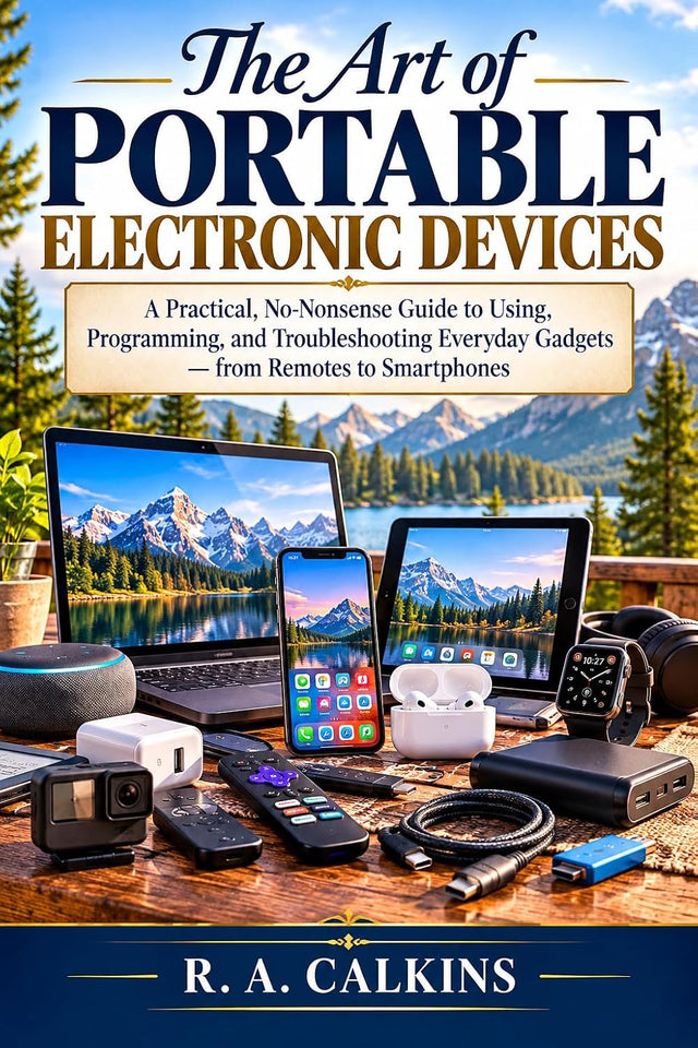 The Art of Portable Electronic Devices: A Practical, No-Nonsense Guide to Using, Programming, and Troubleshooting Everyday Gadgets — from Remotes to Smartphones