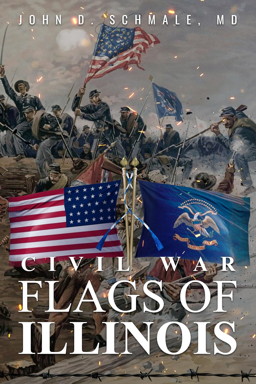 CIVIL WAR : Flags of ILLINOIS