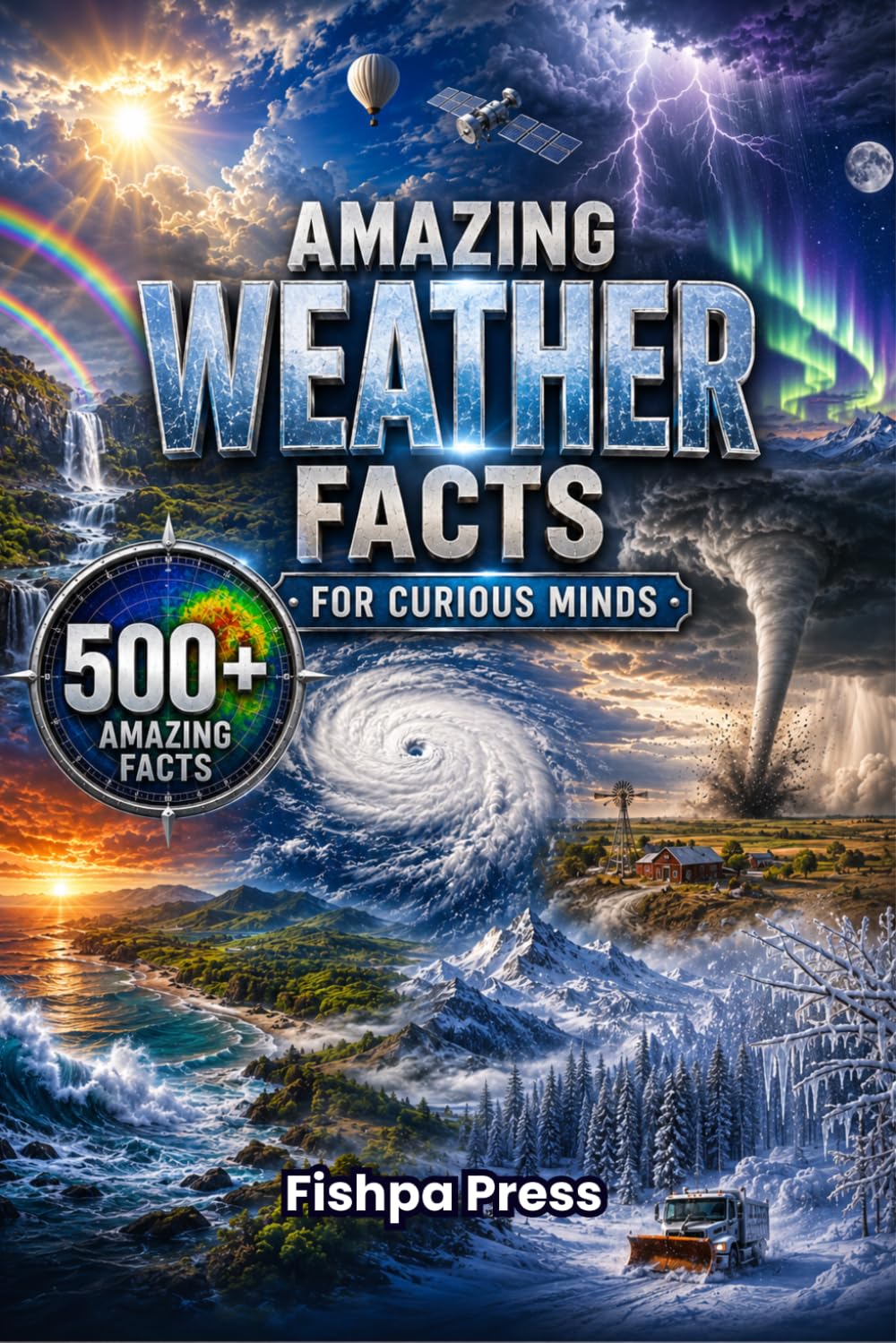 Amazing Weather Facts for Curious Minds: 500+ Incredible Facts About Storms, Clouds, Lightning, Tornadoes, Hurricanes, Climate, Earth's Atmosphere & Weather Science (Amazing Facts for Curious Minds)