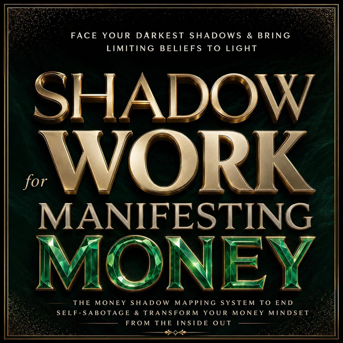 Shadow Work for Manifesting Money: Face Your Darkest Shadows & Bring Limiting Beliefs to Light: The Money Shadow Mapping System to End Self-Sabotage & Transform Your Money Mindset from the Inside Out
