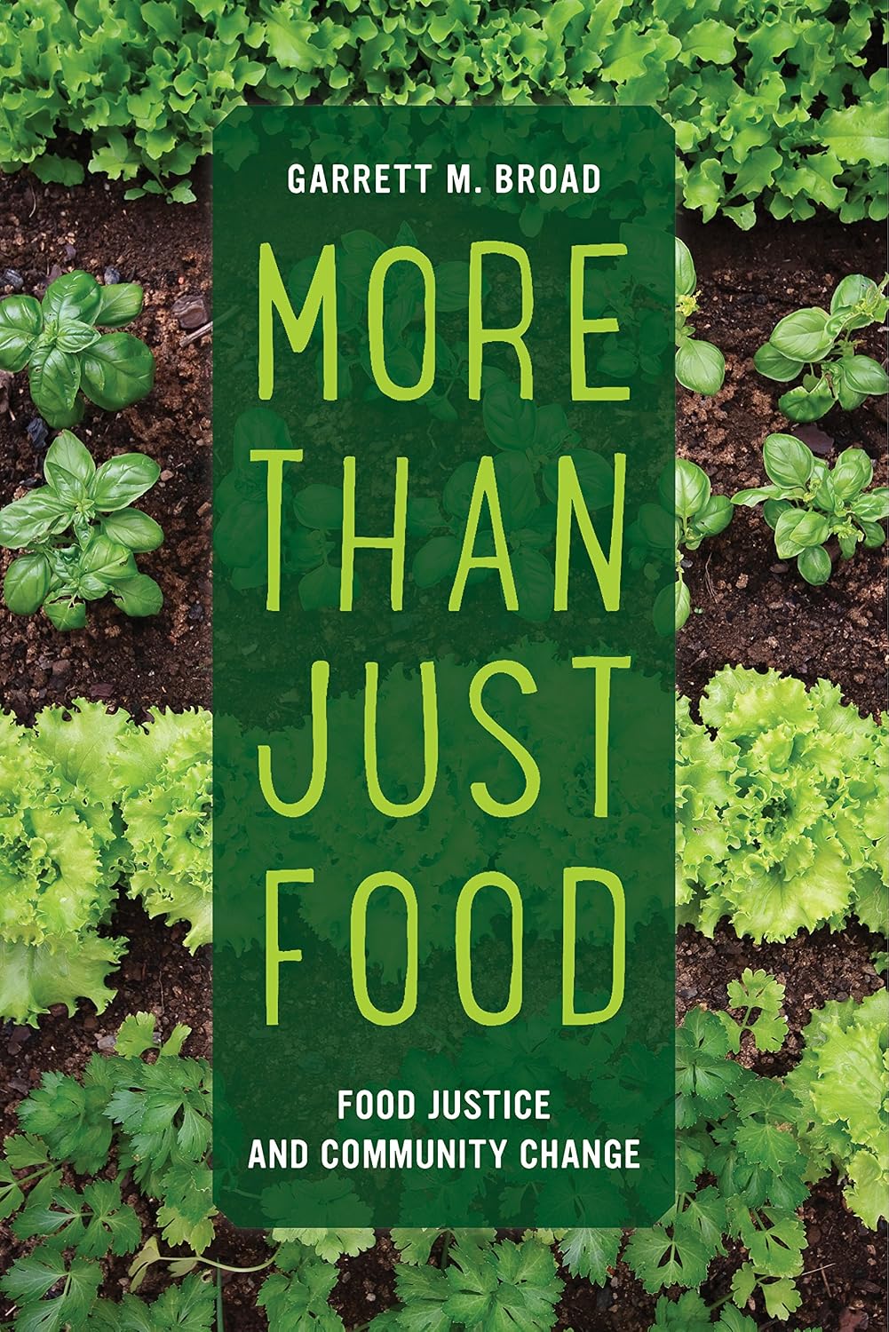 More Than Just Food: Food Justice and Community Change (California Studies in Food and Culture Book 60) (Volume 60)