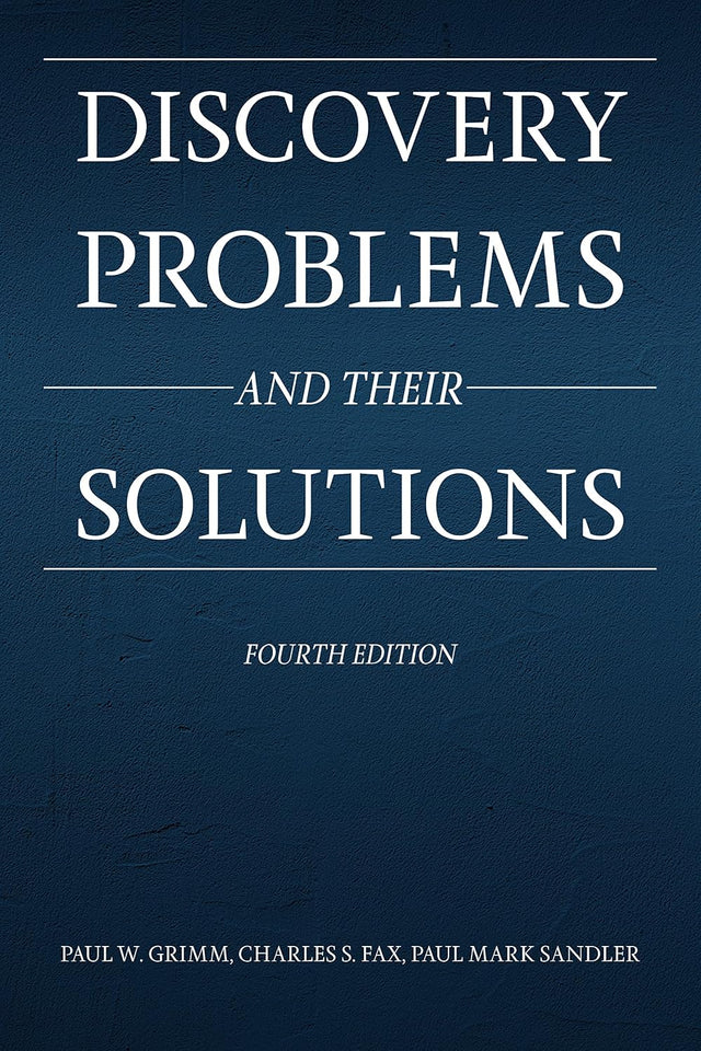 Discovery Problems and Their Solutions, Fourth Edition