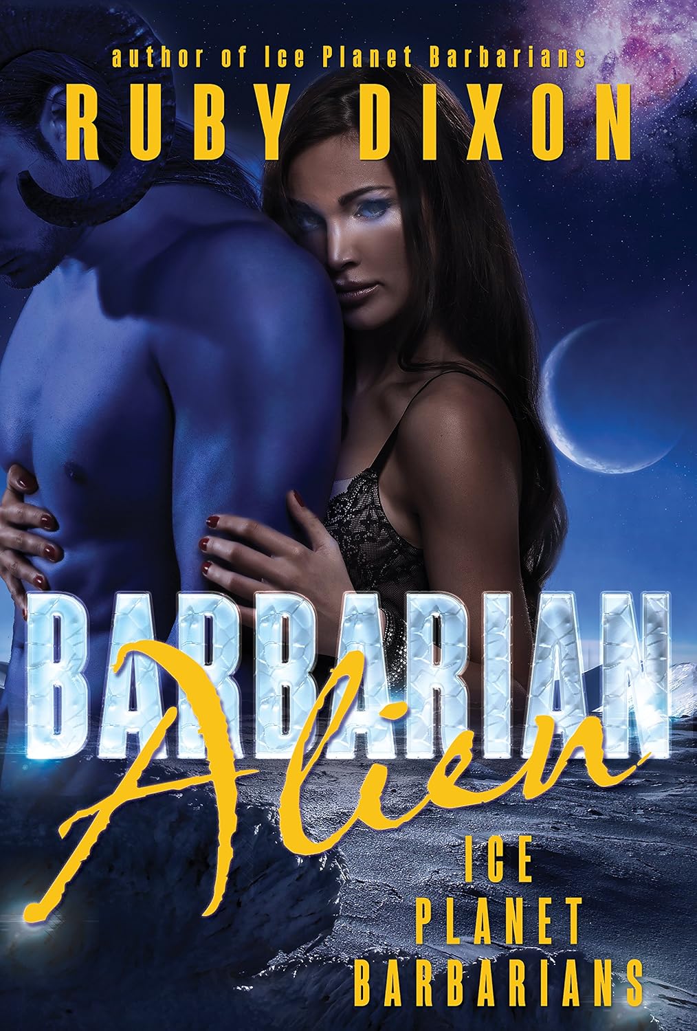 Barbarian Alien: A SciFi Alien Romance (Ice Planet Barbarians Book 2)