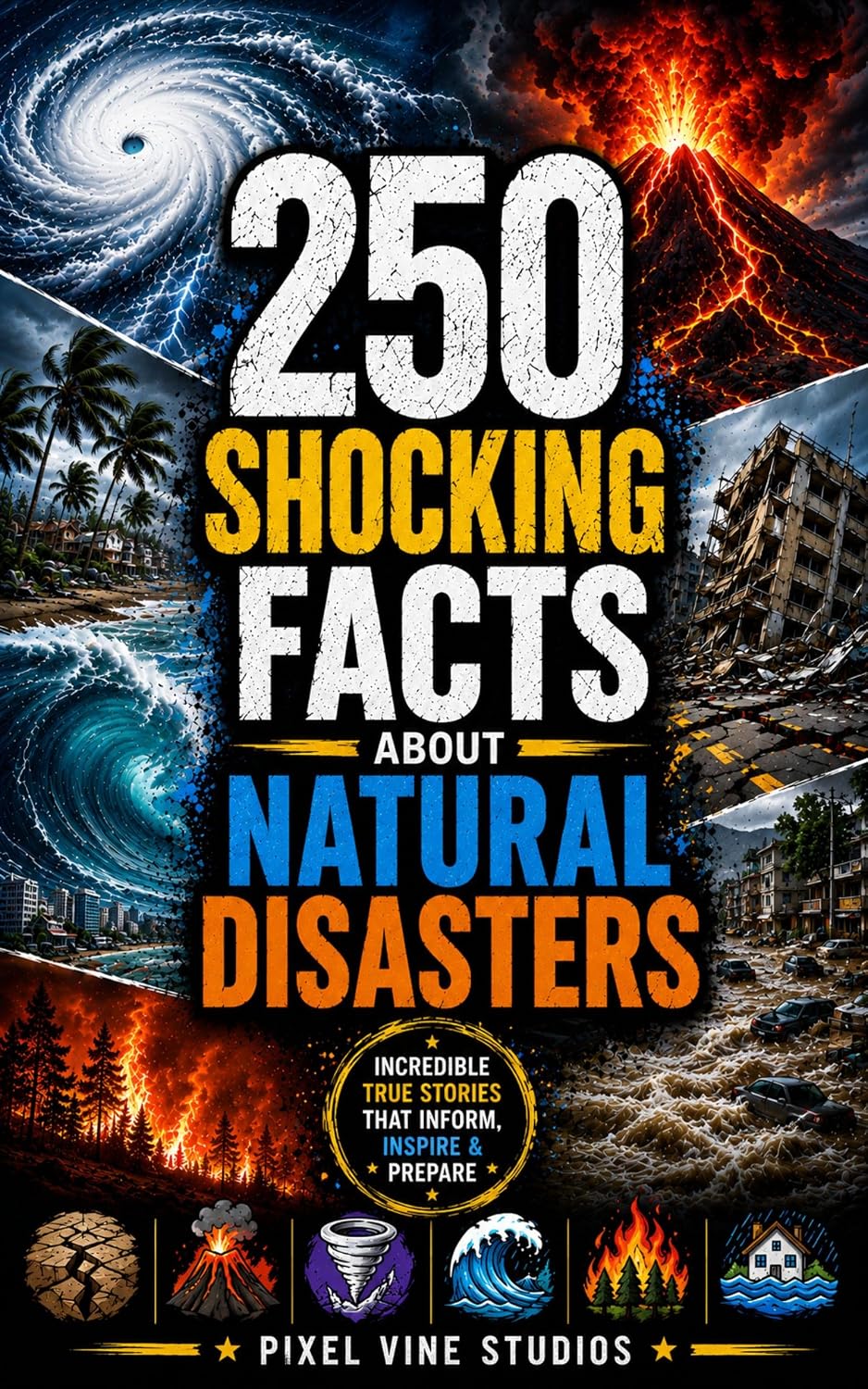 250 Shocking Facts About Natural Disasters: Discover History's Greatest Catastrophes, Record-Breaking Natural Events, Survival Science, and Extraordinary Geological Wonders (The 250 Facts Book)
