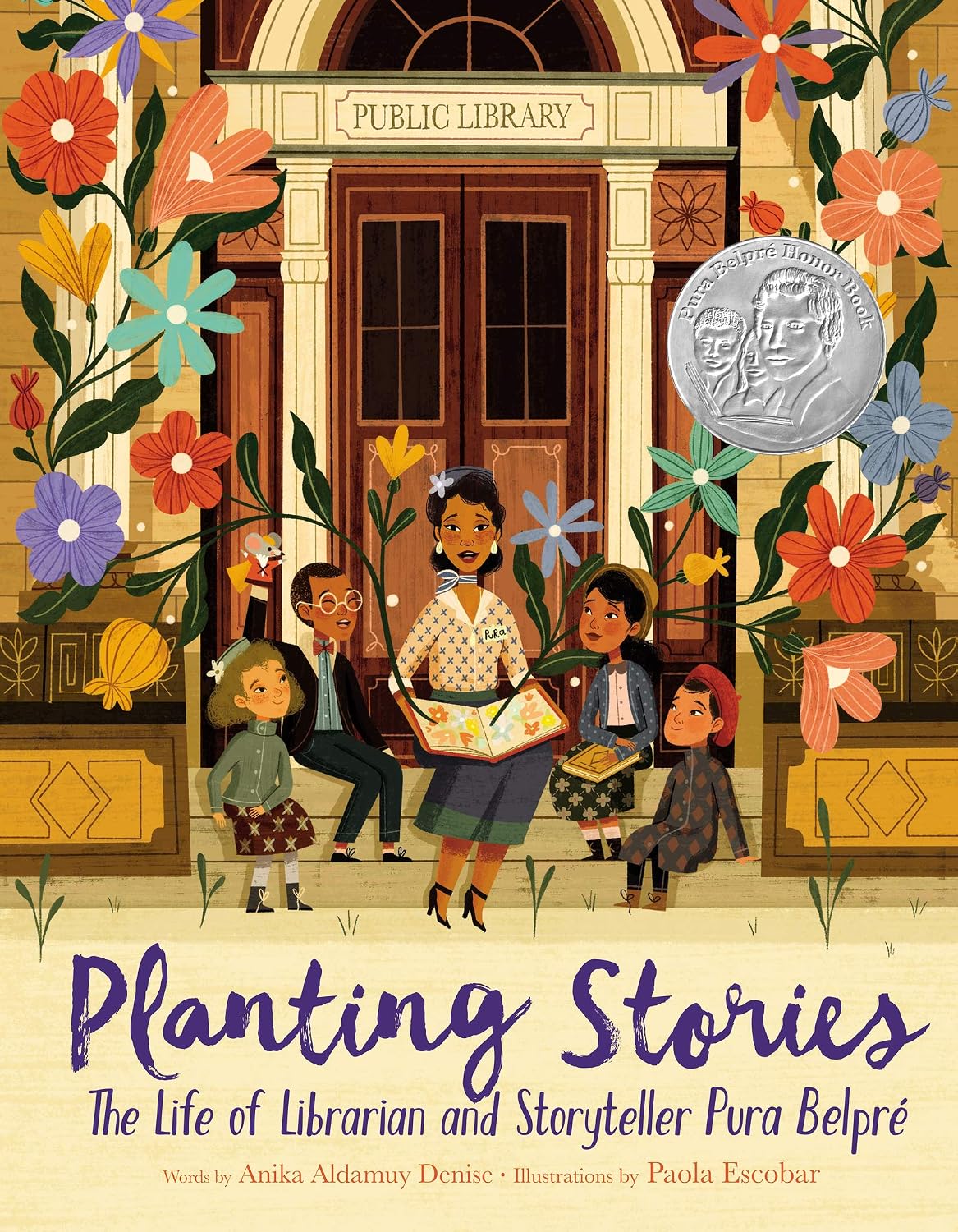 Planting Stories: The Life of Librarian and Storyteller Pura Belpré: The Life of Librarian and Storyteller Pura Belpré: An Inspiring Biography about a ... Rican Librarian for children (Ages 4-8)