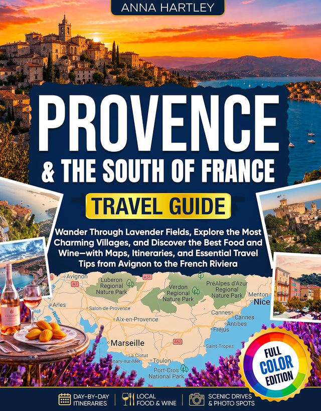 Provence & the South of France Travel Guide: Wander Through Lavender Fields, Explore Charming Villages, Discover Best Food & Wine—Maps, Itineraries & Essential Travel Tips from Avignon–French Riviera