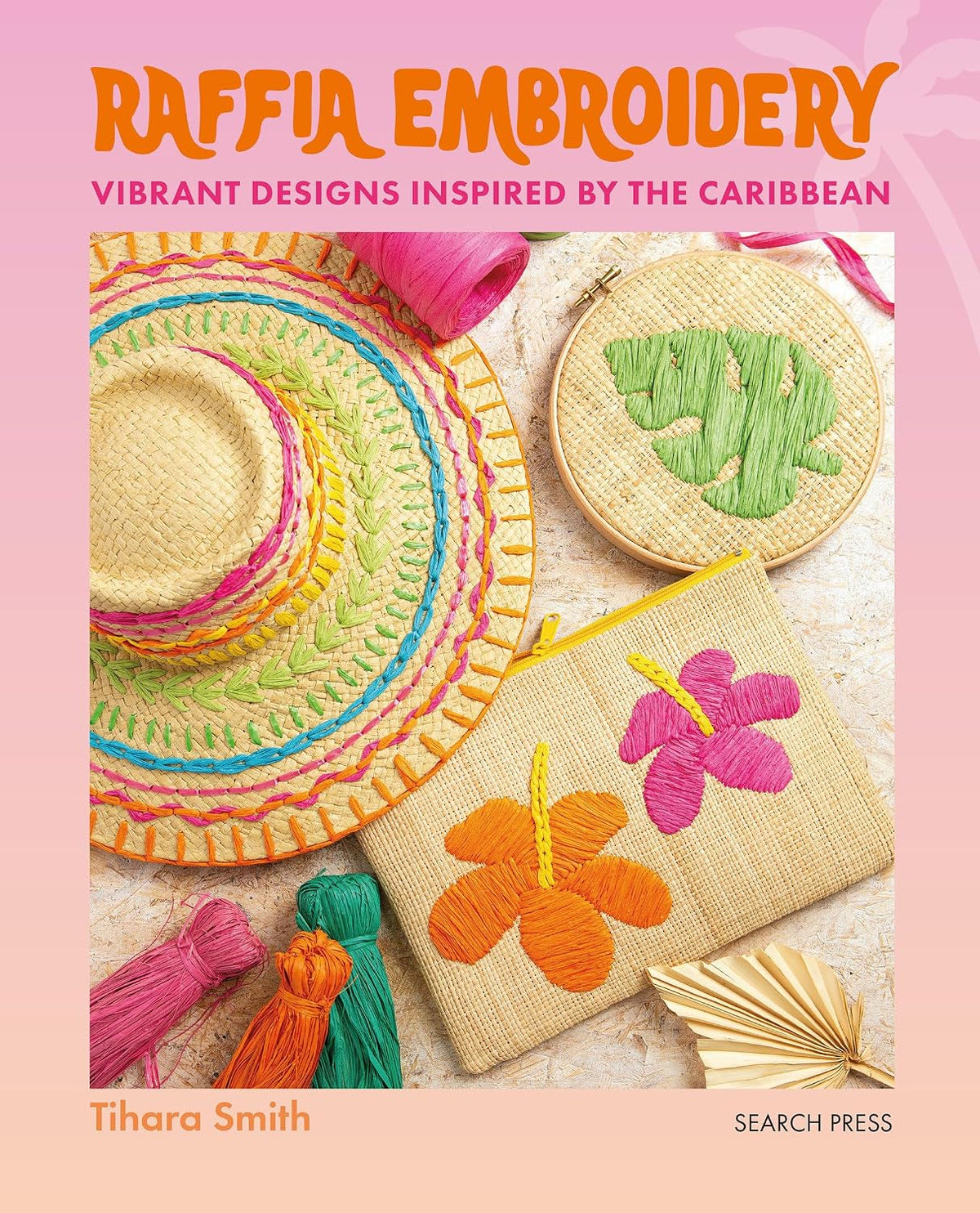 Raffia Embroidery: Vibrant designs inspired by the Caribbean